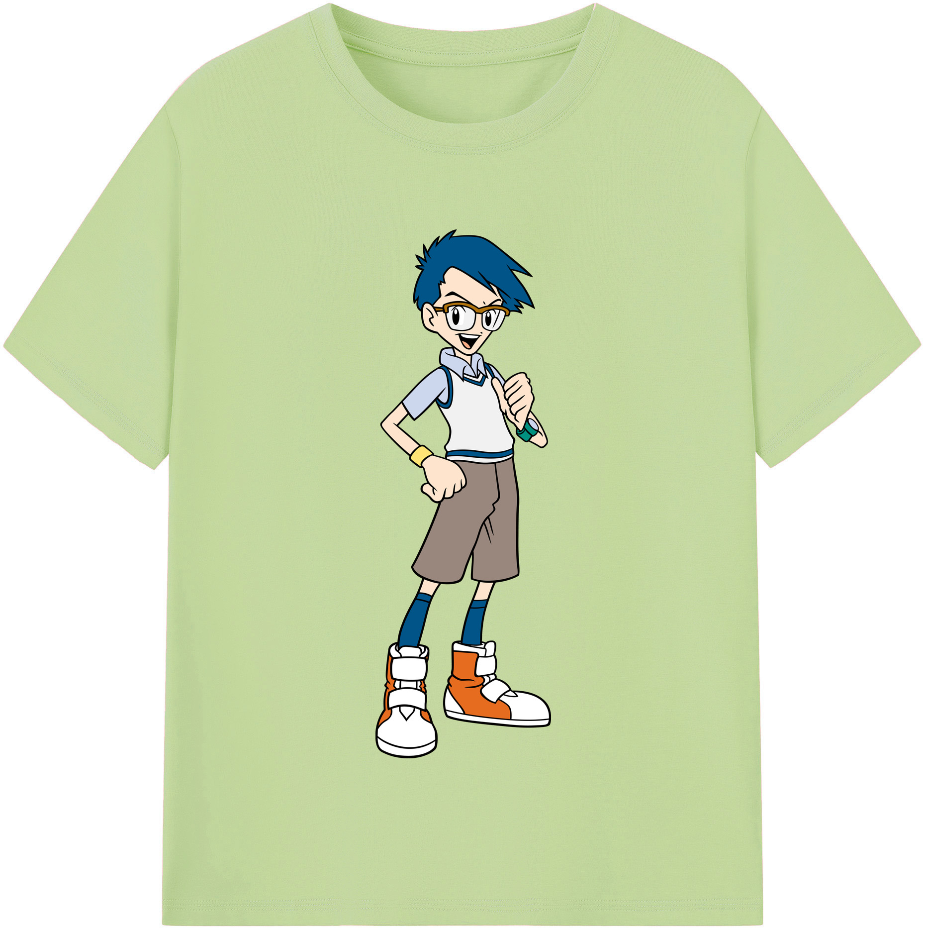 （画像用） Digimon デジタルモンスター/デジモン 綿100％半袖Tシャツ（フロントプリント）